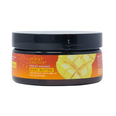 Desert Essence Body Butter, Fresh Mango