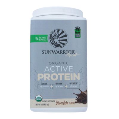 Sunwarrior Active Protein Chocolate, Organic