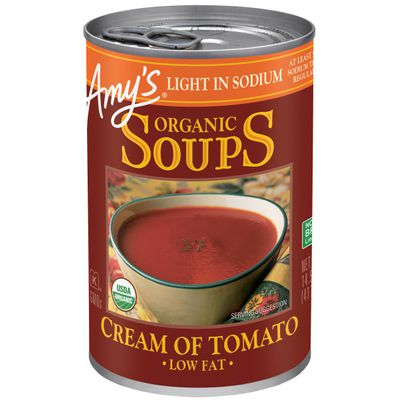 Amy's Cream of Tomato Soup, LS, Organic