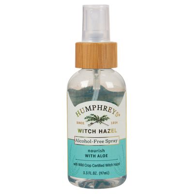 Humphrey's Facial Mist Witch Hazel Nourish with Aloe, Alcohol Free