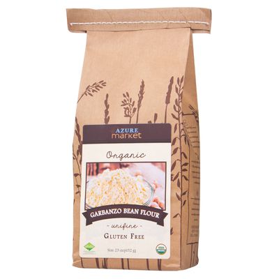 Azure Market Organics Garbanzo Bean Flour (Unifine), GF, Organic