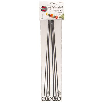 Norpro Skewers, Stainless Steel (6 Skewers)