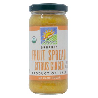 Bionaturae Citrus Ginger Fruit Spread, Organic