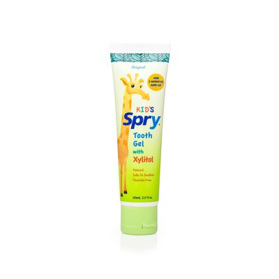 Spry Kids Xylitol Tooth Gel, Original, Fluoride Free