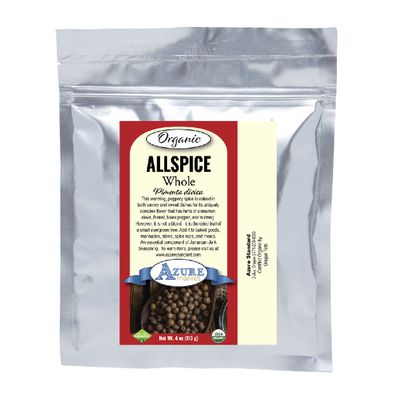 Azure Market Organics Allspice, Whole, Organic