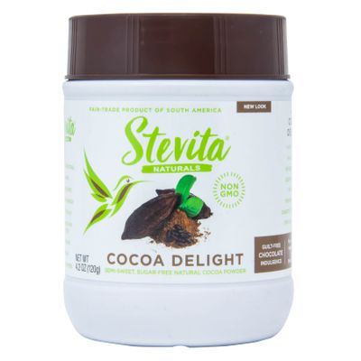 Stevita Cocoa Delight, Semi Sweet Cocoa Powder