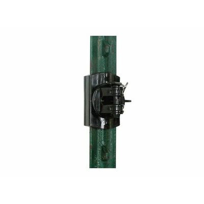 Gallagher Multi-Post Wide Jaw Pinlock Insulator, Heavy Duty, Black