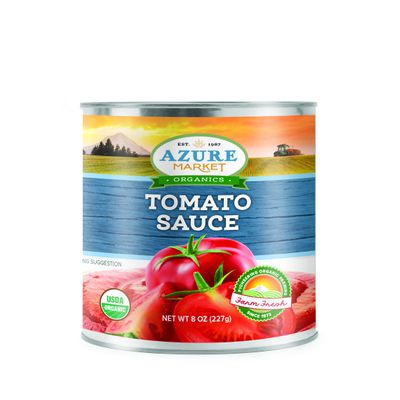 Azure Market Organics Tomato Sauce, Organic