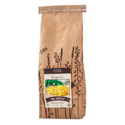 Azure Market Organics Small Shells, Semolina Pasta, Organic