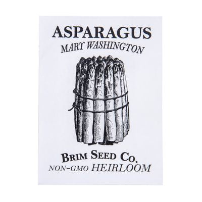 Brim Seed Co. Asparagus, Mary Washington Heirloom Seed