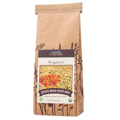 Azure Market Organics Quick Bean Soup Mix, Organic