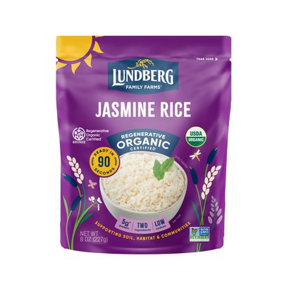 Lundberg Rice, Jasmine White, Thai Hom Mali, Organic