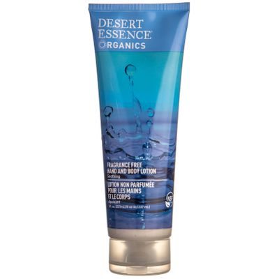 Desert Essence Fragrance Free Hand and Body Lotion