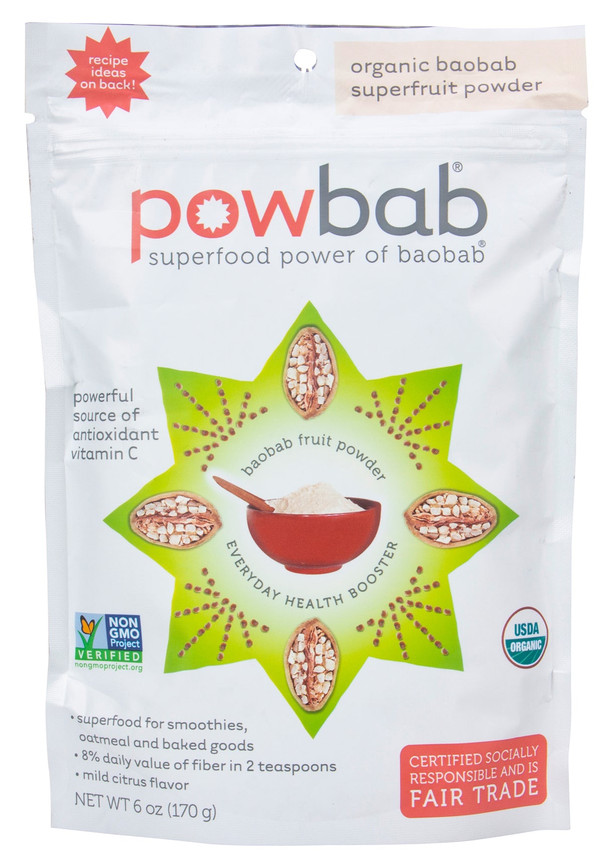 Powbab Baobab Superfruit Powder, Organic – Manna Harvest