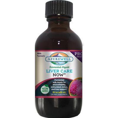 AzureWell Liver Care Now, Fermented, Liquid