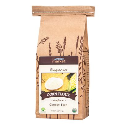 Azure Market Organics Corn Flour, (Unifine), GF, Organic