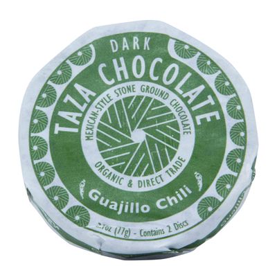 Taza Chocolate Bar, Dark Mexicano 50%, Guajillo Chili, Organic