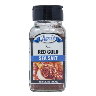 Azure Market Sea Salt, Red Gold, Fine