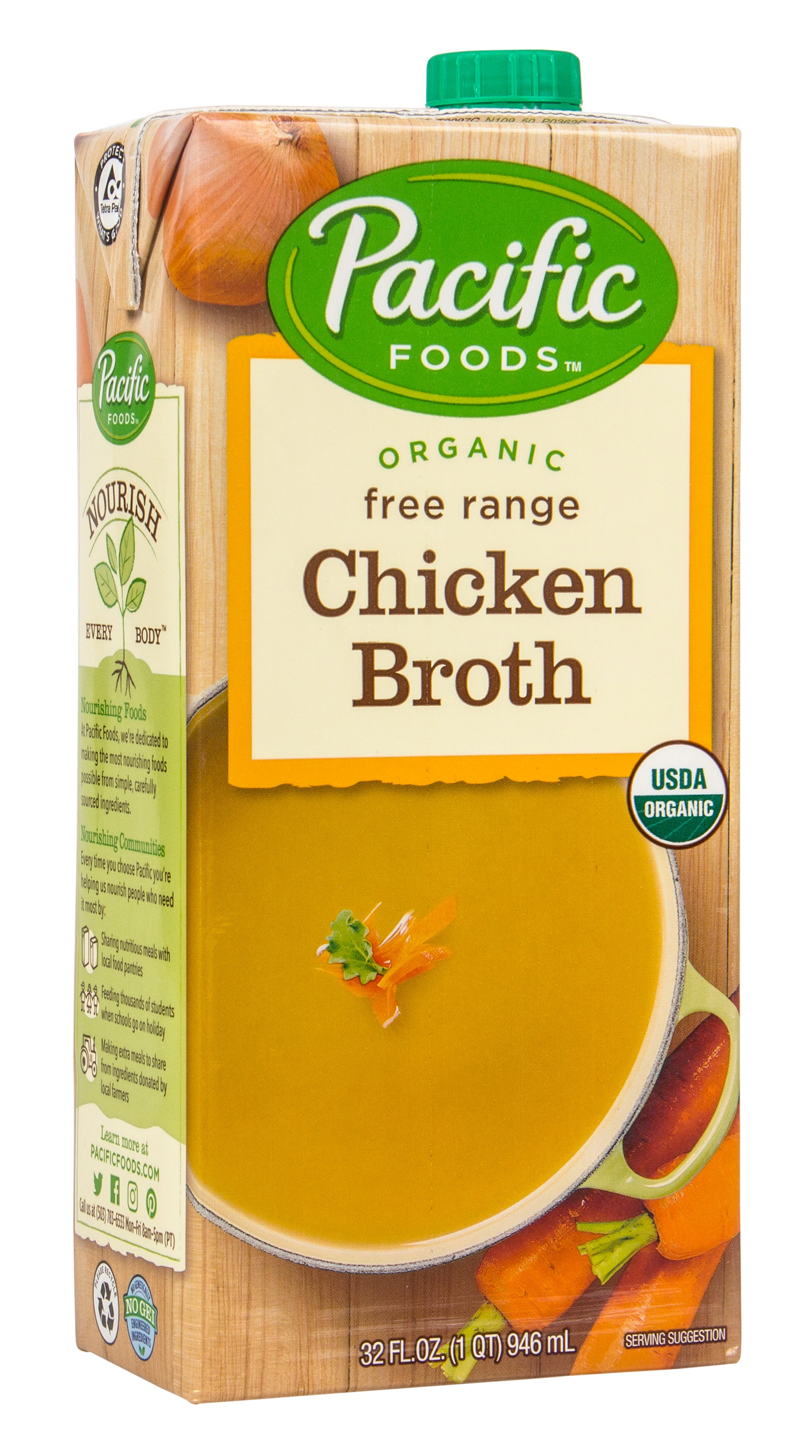 Chicken Pac Pac Pacific Foods Chicken Broth, Organic – Manna Harvest
