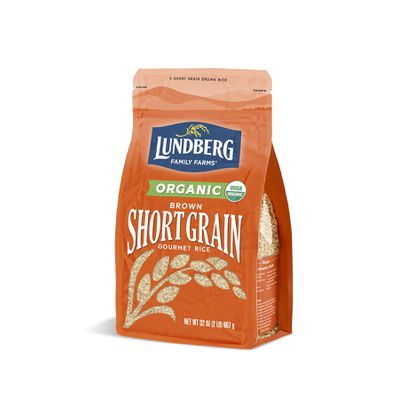 Lundberg Rice, Short Grain Brown, Organic, Gluten Free