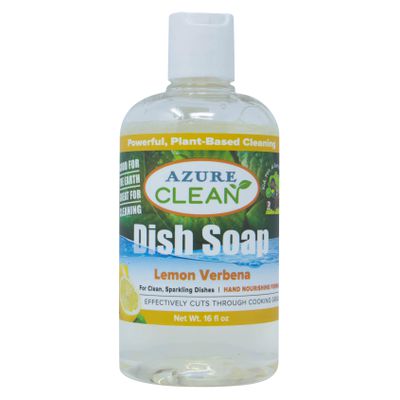 Azure Clean Dish Soap, Lemon Verbena