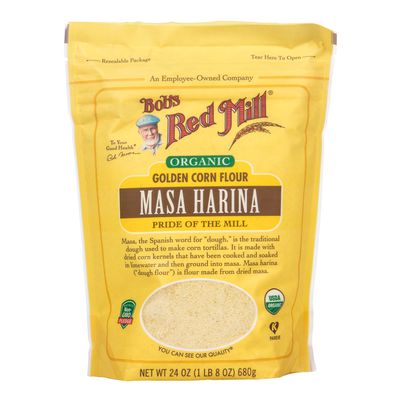 Bob's Red Mill Masa Harina, Golden Corn Flour, Organic