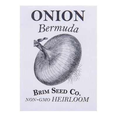 Brim Seed Co. Onion, Bermuda Heirloom Seed