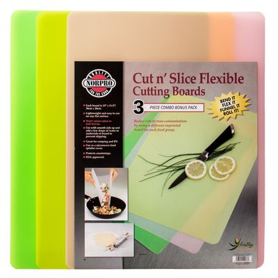 Norpro Cut N' Slice Flexible Mats (3 Mats)