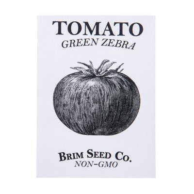 Brim Seed Co. Tomato, Green Zebra Seed