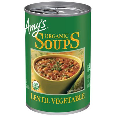 Amy's Lentil Vegetable Soup, Organic