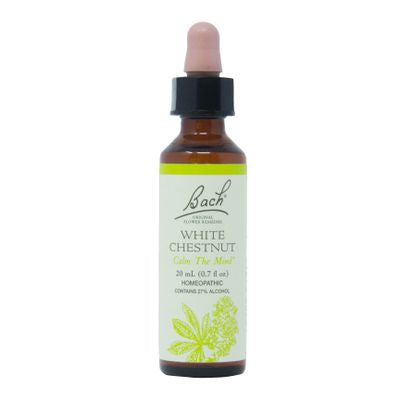 Bach Flower Remedies, White Chestnut