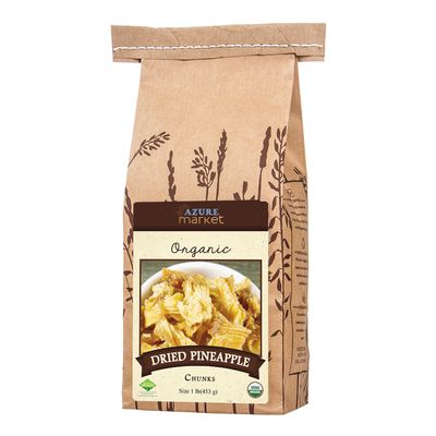 Azure Market Organics Pineapple Chunks, Organic