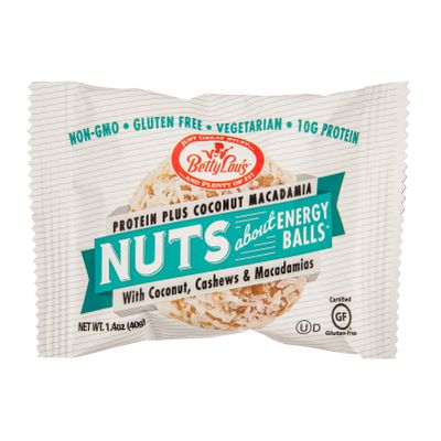 Betty Lou's Coconut Macadamia, Energy Ball, GF