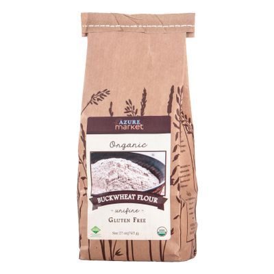 Azure Market Organics Buckwheat Flour, (Unifine), GF, Organic