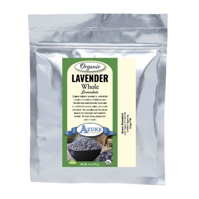 Azure Market Organics Lavender Whole, Organic