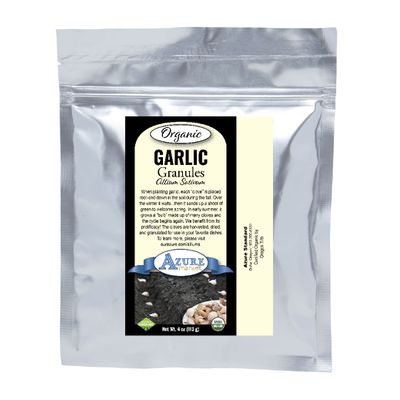 Azure Market Organics Garlic Granules, Organic