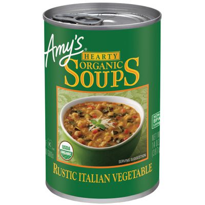 Amy's Hearty Rustic Italian Vegetable Soup, Organic