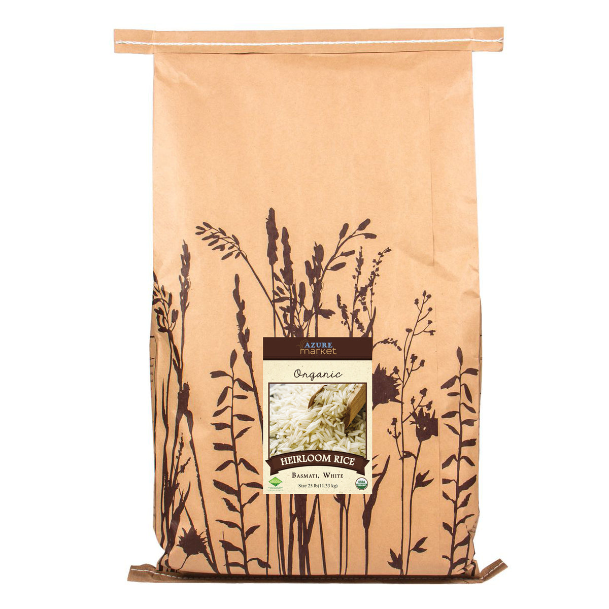 Azure Rice Azure Market Organics Rice, Heirloom Basmati White, Organic – Manna Harvest