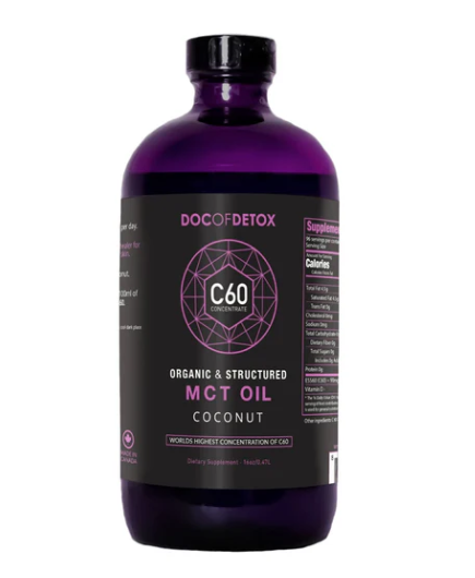 C60 in Organic MCT Coconut Oil