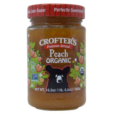 Crofter's Peach Premium Spread, Organic