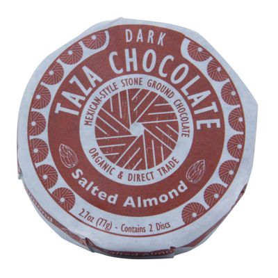 Taza Chocolate Bar, Salted Almond Mexicano, Organic