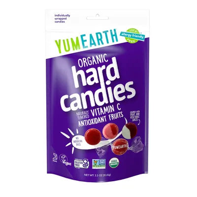 Yum Earth Drops, Vitamin C, Antioxidant, Assorted Flavors, Organic