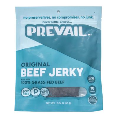 PREVAIL Beef Jerky, Original, 100% Grass-Fed