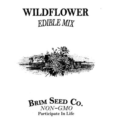 Brim Seed Co. Flower, Wildflower, Edible Mix