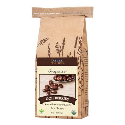 SunRidge Farms Goji Berries, Dark Chocolate Covered, Organic, Fair Trade