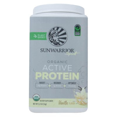 Sunwarrior Active Protein Vanilla, Organic