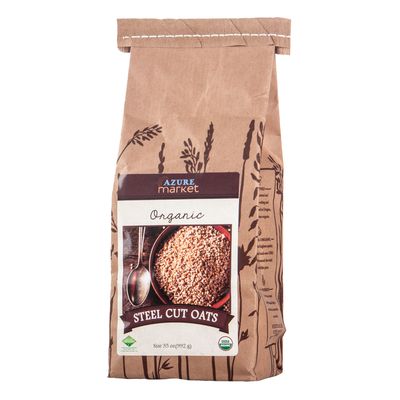 Azure Market Organics Oats, Steel Cut, Organic