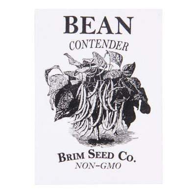 Brim Seed Co. Bean, Contender Bush Seed