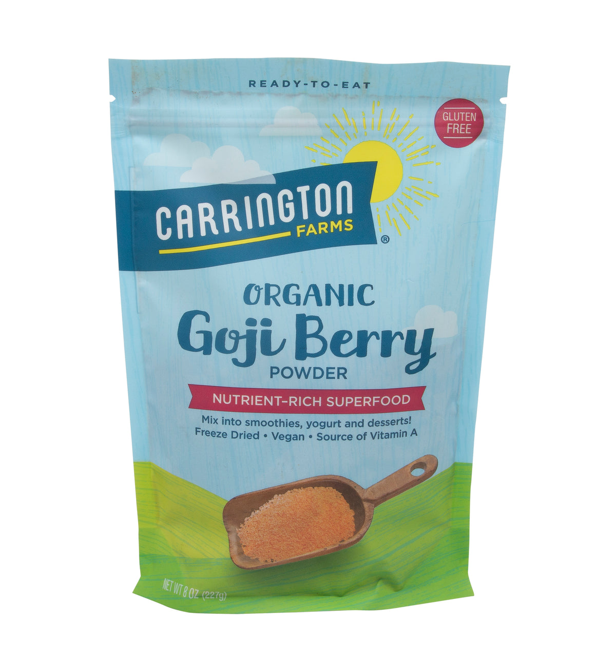 Berry Powder Man Carrington Farms Goji Berry Powder, Organic – Manna Harvest