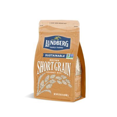 Lundberg Rice, Short Grain Brown, Eco-Farmed, Gluten Free